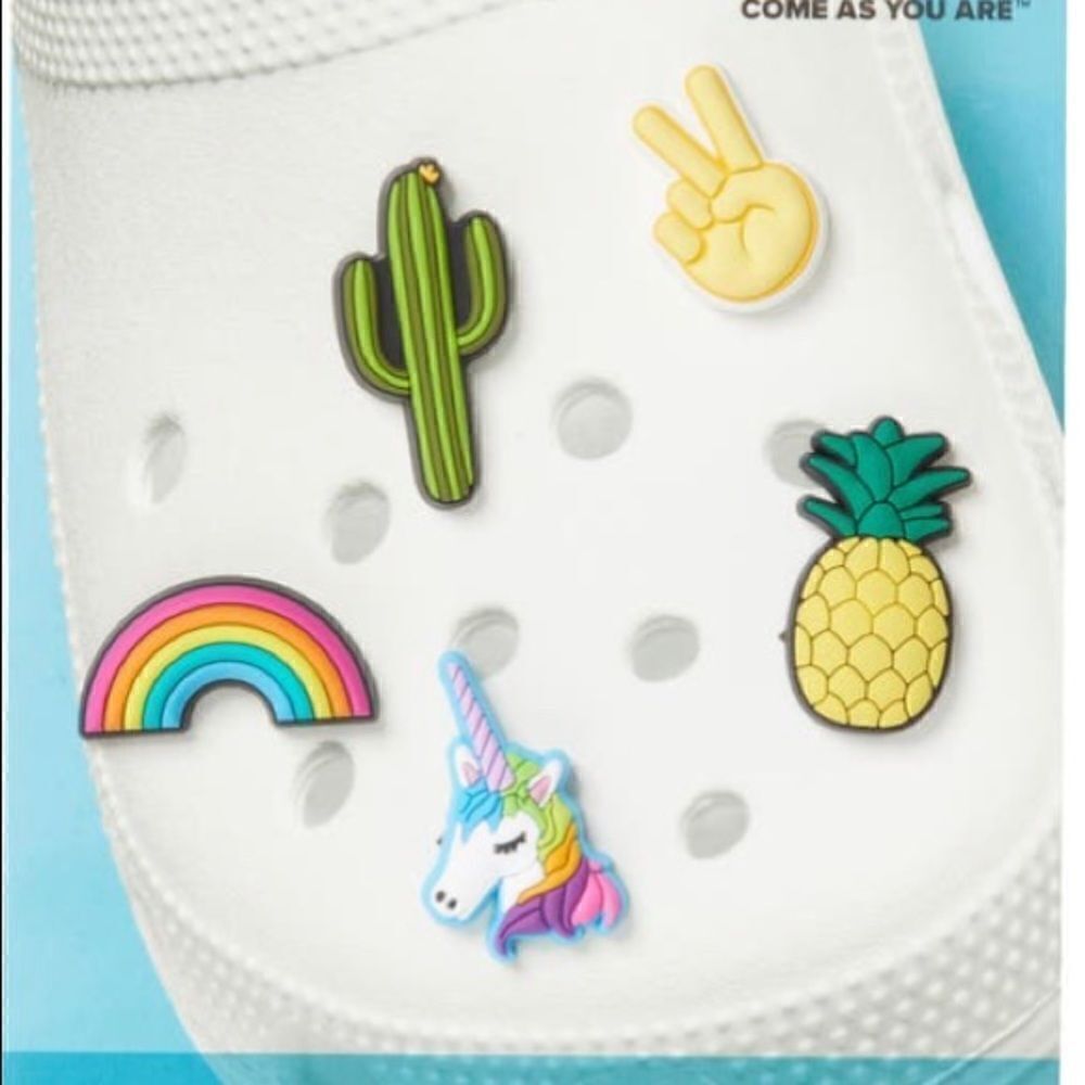 Crocs Jibbits Charms “rainbow fun” - Picture 4 of 4